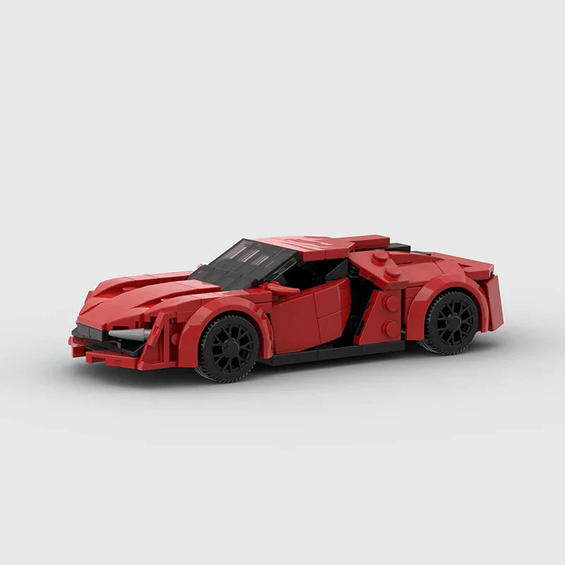 Lykan HyperSport Building Kit — Side View | Rova