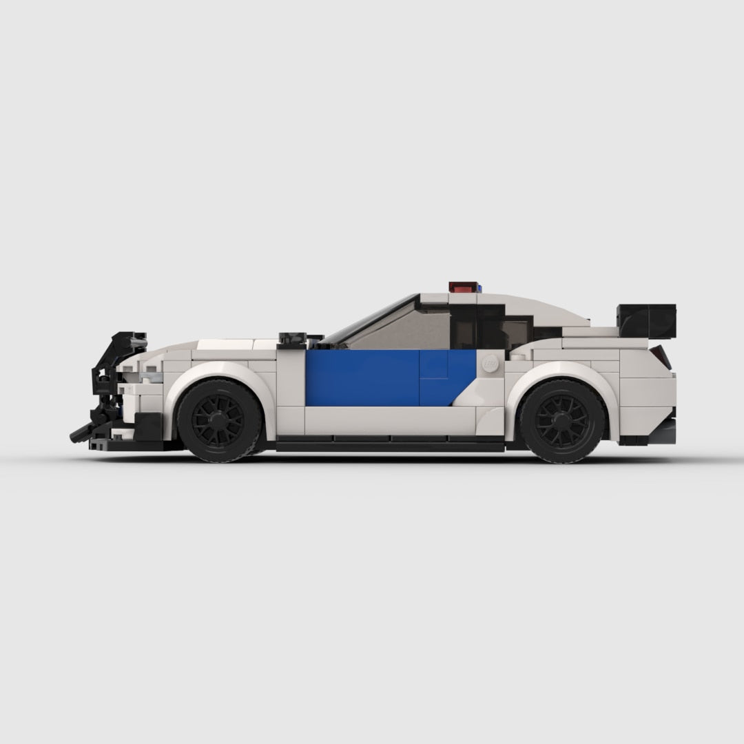 Ford Mustang Police Interceptor Building Kit — Detail View | Rova