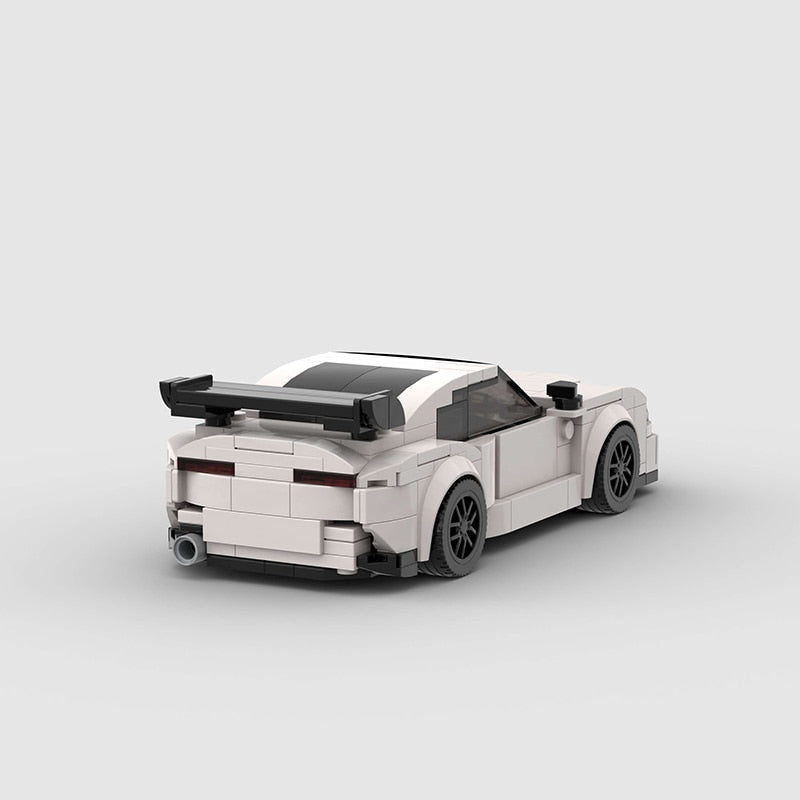 Toyota Supra Mk4 Building Kit — Rear View | Rova