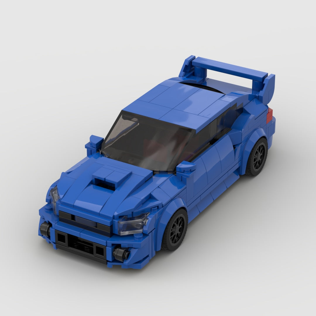 Subaru WRX STI Building Kit — Rear View | Rova