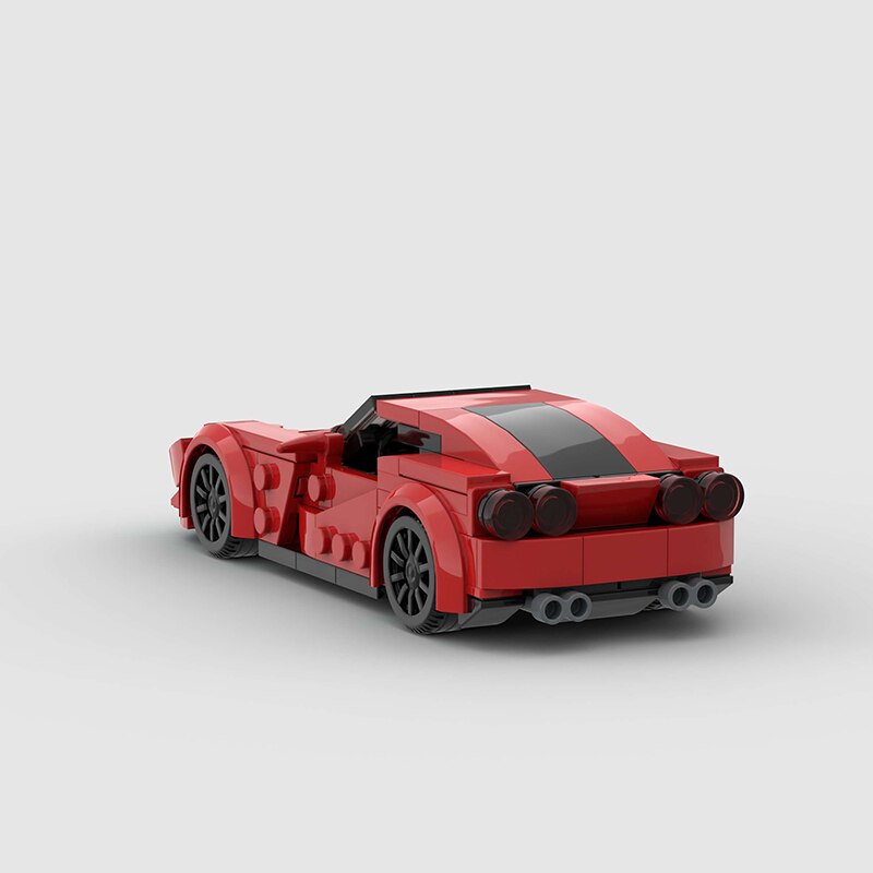 Ferrari 812 GTS Building Kit — Rear View | Rova