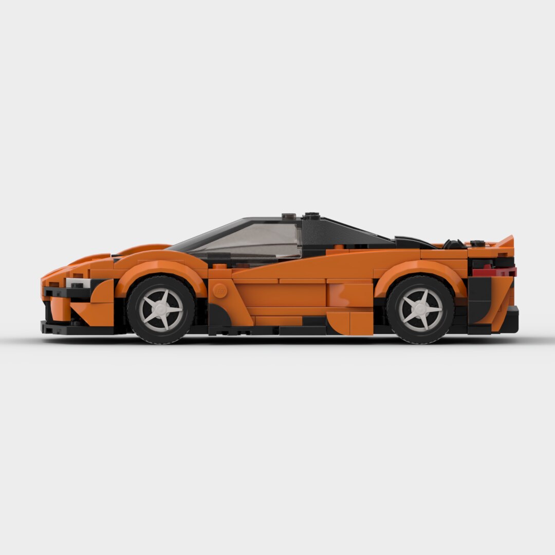 McLaren 765LT Building Kit — Side View | Rova