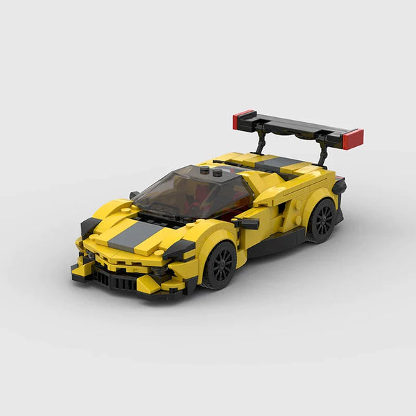 Chevrolet Corvette C8R — 1:24 Scale LEGO-Compatible Building Kit