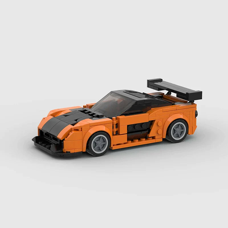 Mazda RX-7 | Fast & Furious Building Kit — Side View | Rova