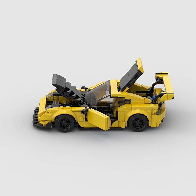 Mazda RX-7 FD Building Kit — Side View | Rova