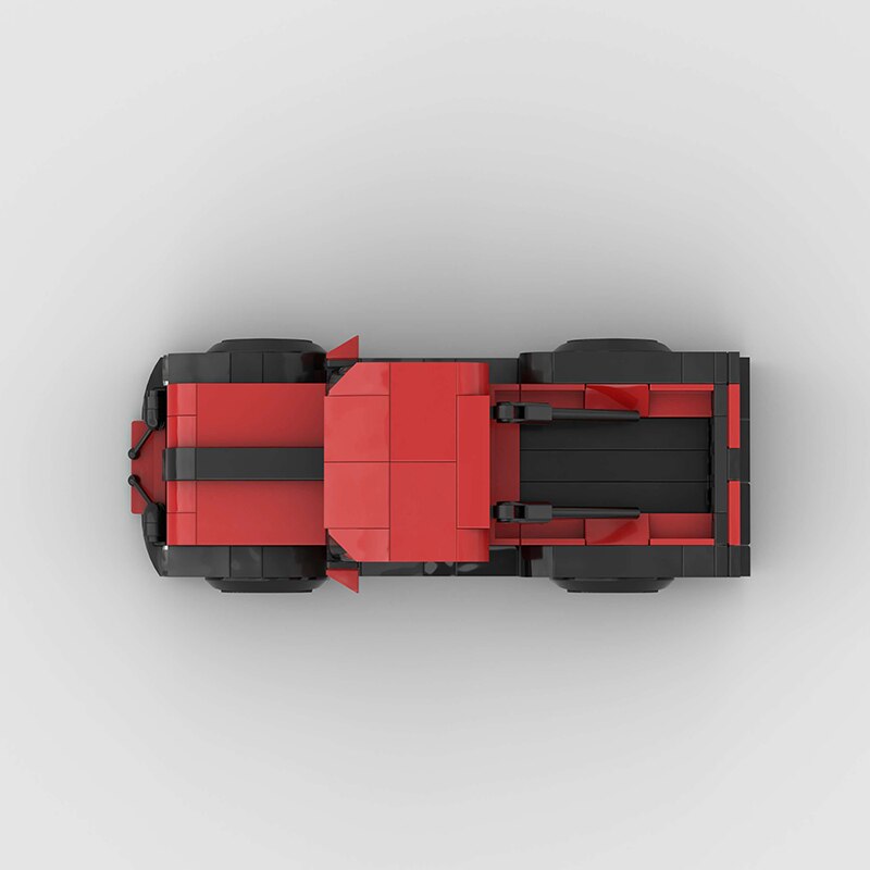 Ford F-100 | Track Edition Building Kit — Top View | Rova