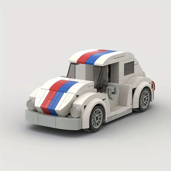 Volkswagen Beetle — 1:24 Scale LEGO-Compatible Building Kit