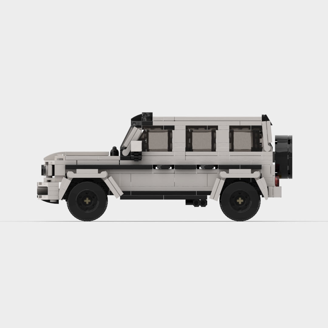 Mercedes Benz G63 Brabus Building Kit — Rear View | Rova