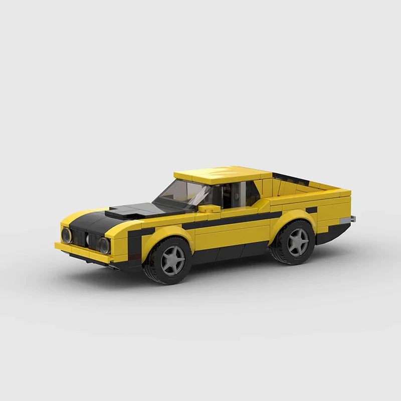 Ford Mustang Mach 1 Building Kit — Side View | Rova