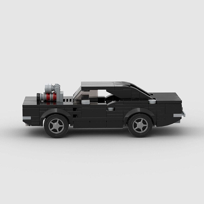 Dodge Charger | Fast & Furious Building Kit — Side View | Rova