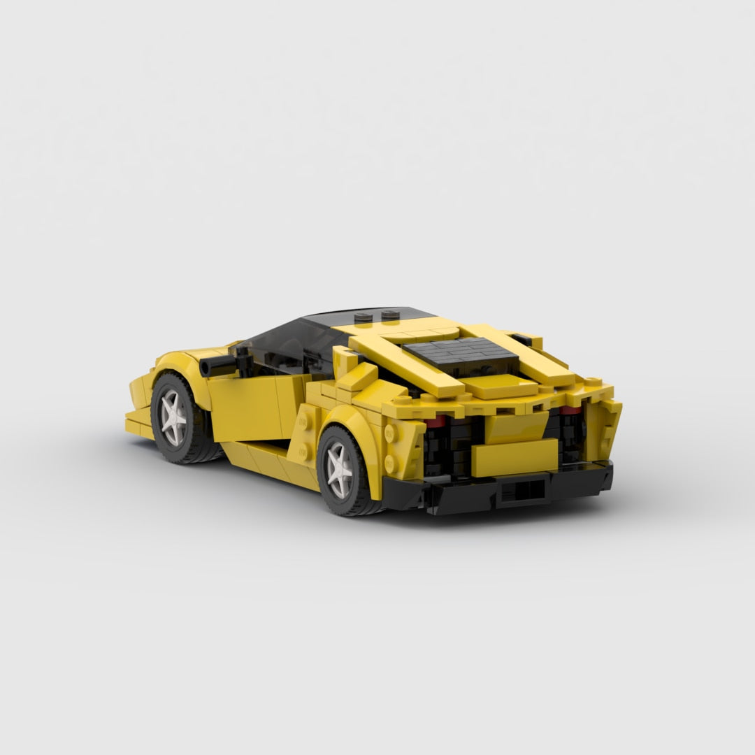 Lamborghini Aventador Building Kit — Rear View | Rova