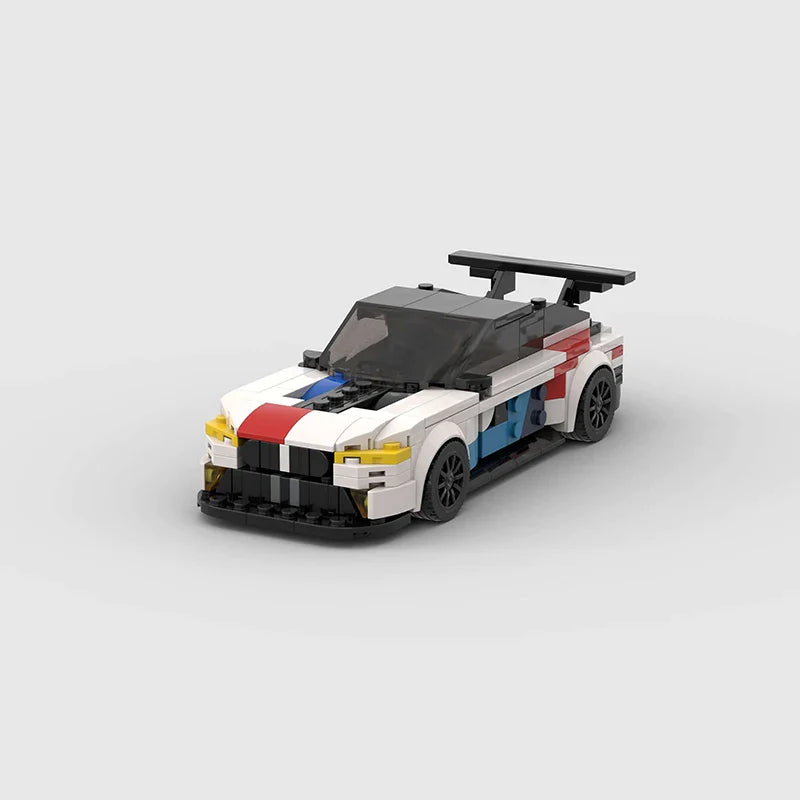 BMW M8 GTE Building Kit — Rear View | Rova
