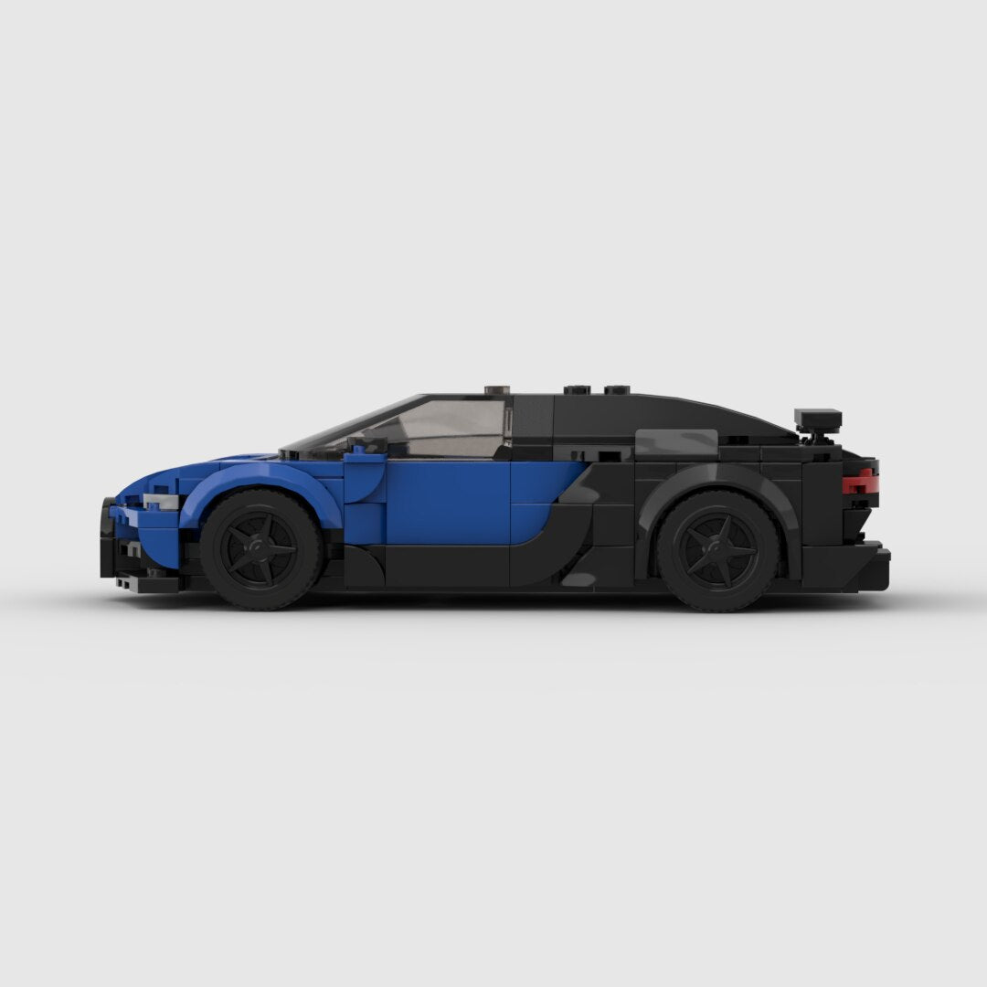 Bugatti Veyron Building Kit — Rear View | Rova