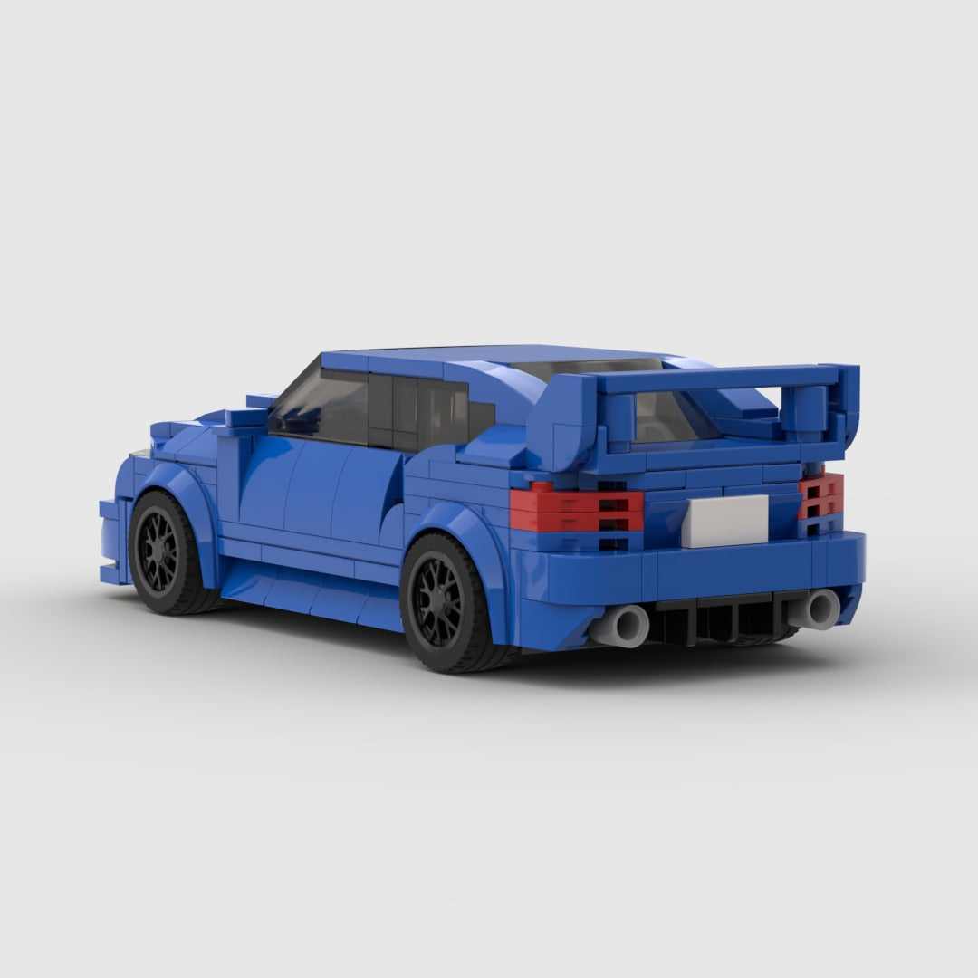 Subaru WRX STI Building Kit — Side View | Rova
