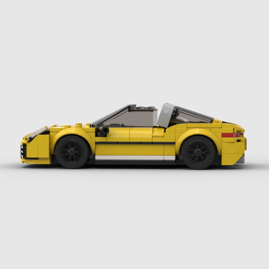 Porsche 911 Targa Building Kit — Side View | Rova