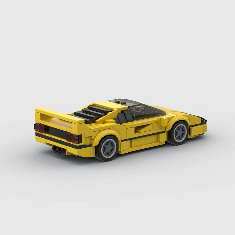 Ferrari F40 Building Kit — Detail View | Rova