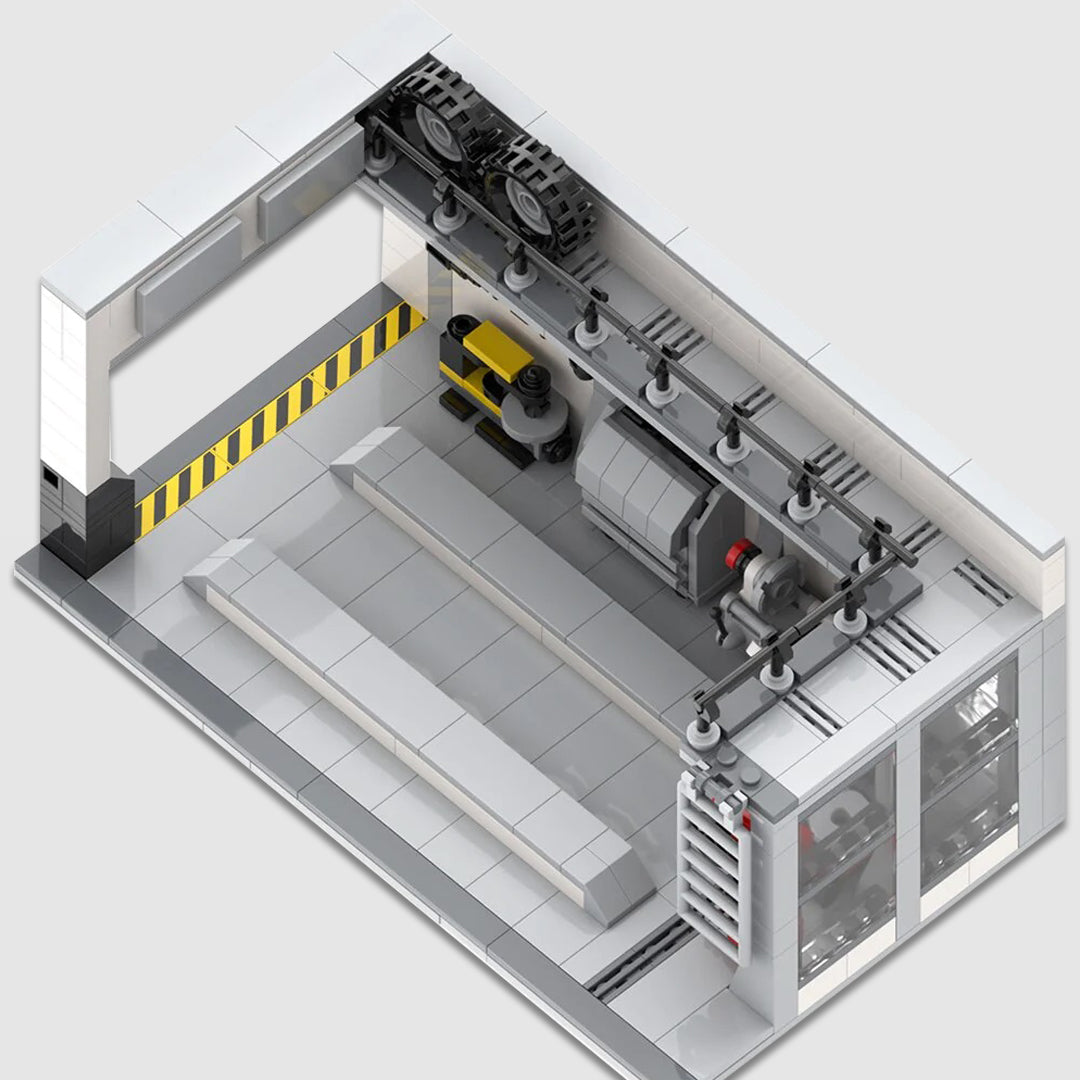 Mechanics Workshop Building Kit — Detail View | Rova