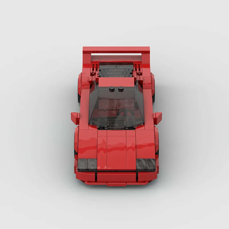 Ferrari F40 Building Kit — Interior View | Rova