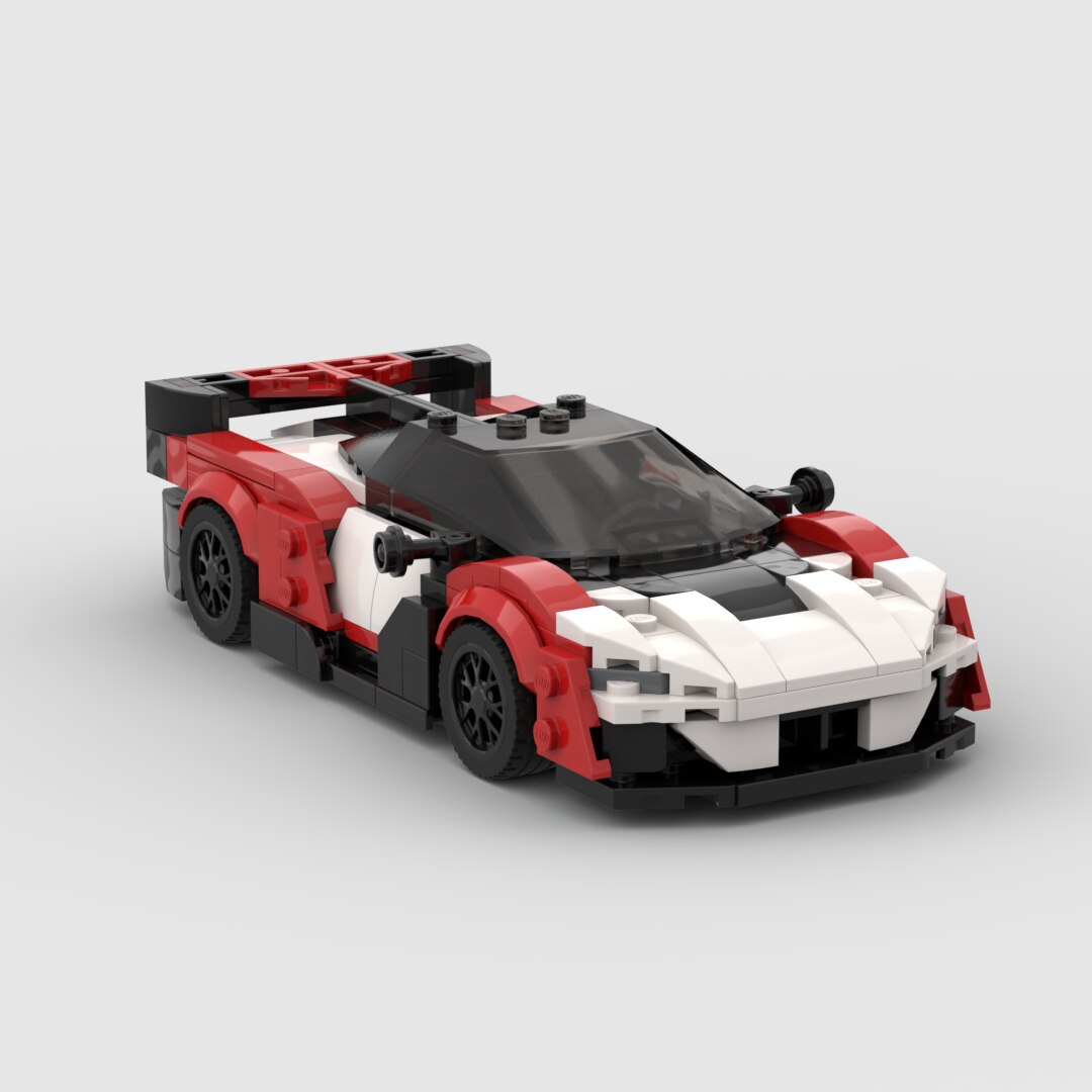 McLaren Sabre Building Kit — Side View | Rova