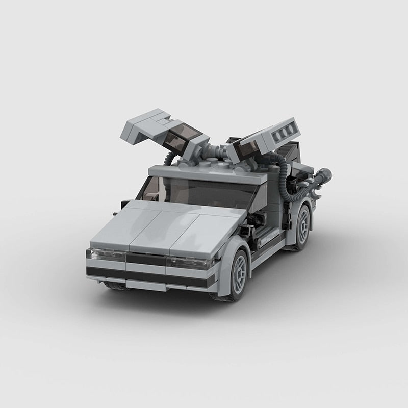 DMC DeLorean | Back to the Future Building Kit — Interior View | Rova