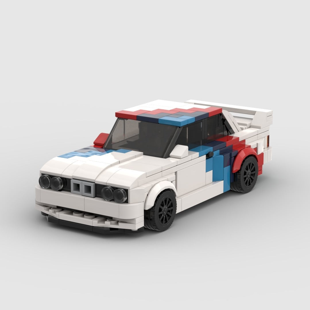 BMW M3 E30 Kith Edition Building Kit | LEGO-Compatible Car Kit | Rova