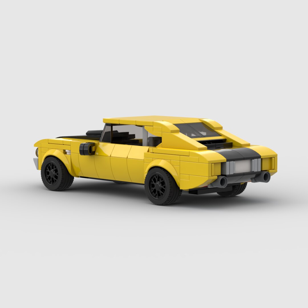 Chevrolet Chevelle Building Kit — Rear View | Rova