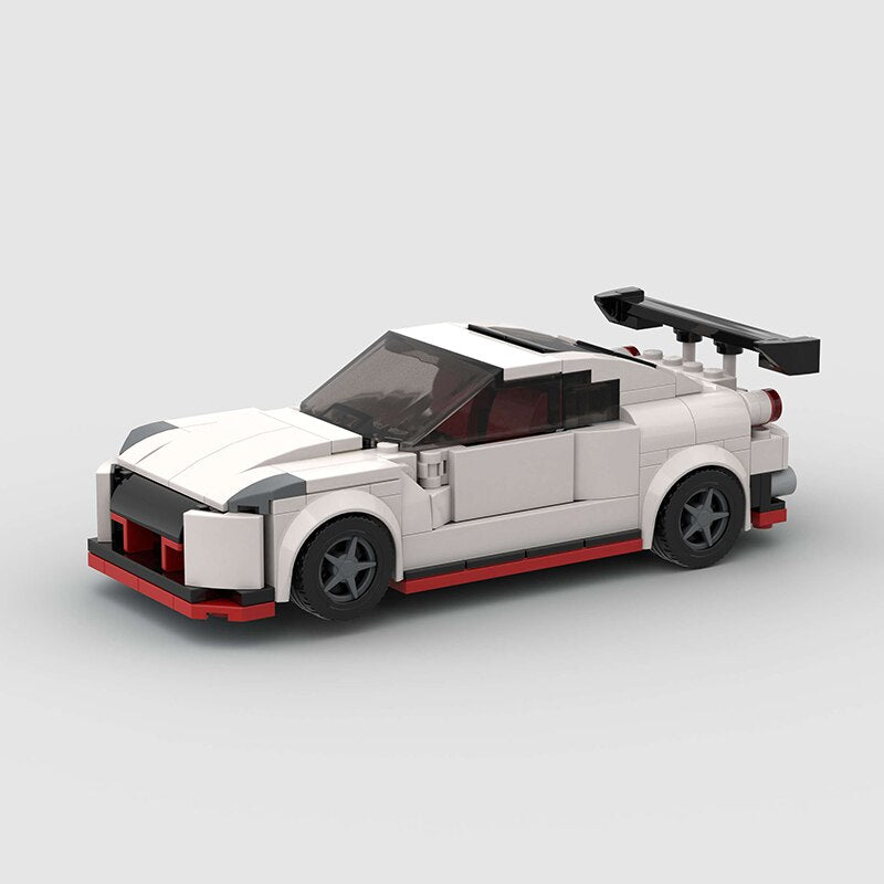 Nissan R35 GT-R Building Kit — Side View | Rova