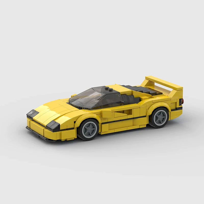 Ferrari F40 Building Kit — Rear View | Rova