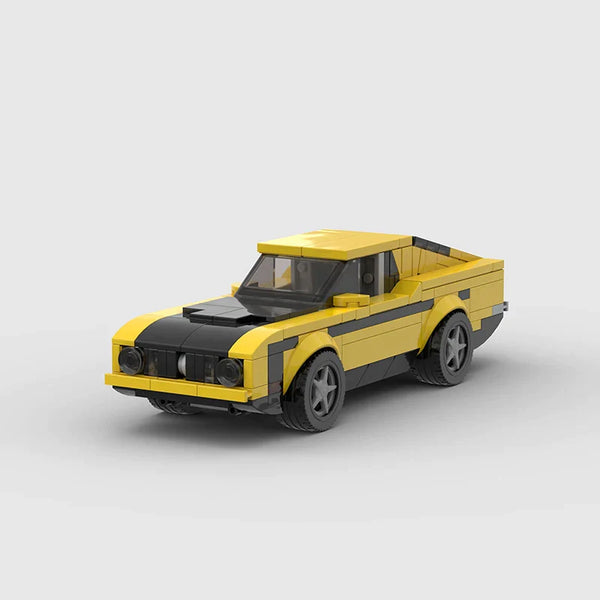 Ford Mustang Mach 1 — 1:24 Scale LEGO-Compatible Building Kit
