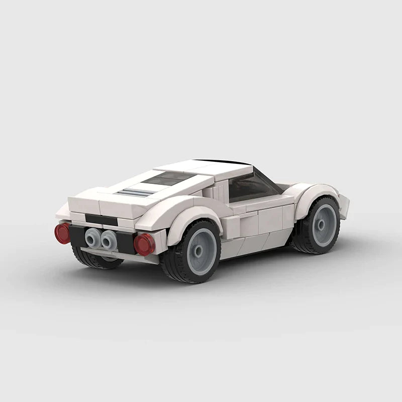 Ford GT40 Mk1 Building Kit — Rear View | Rova