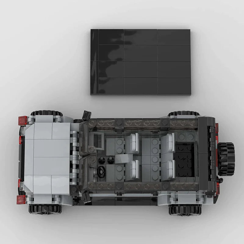 Jeep Wrangler Building Kit — Interior View | Rova