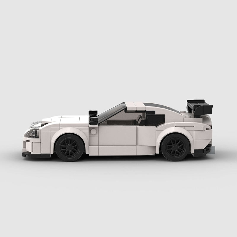 Toyota Supra Mk4 Building Kit — Side View | Rova