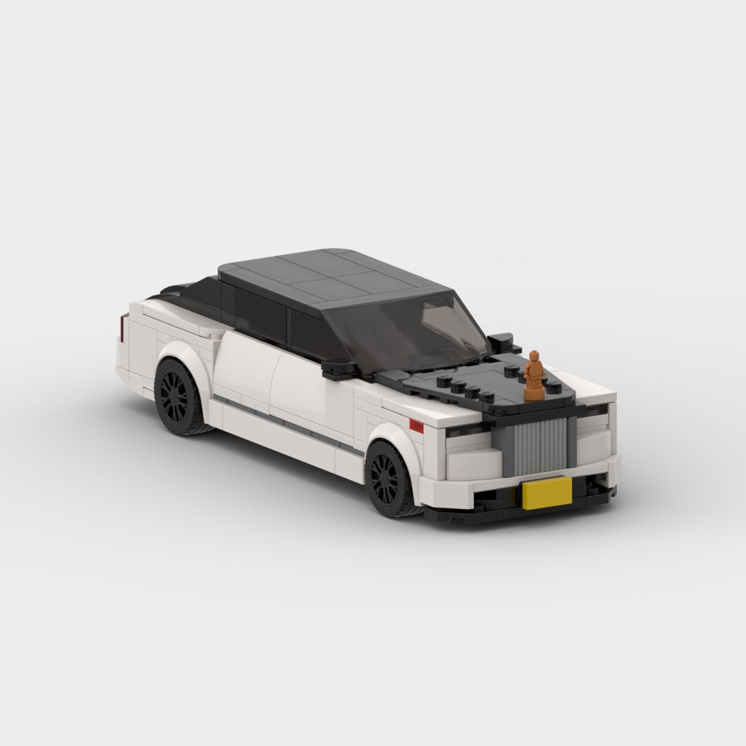 Rolls Royce Phantom Building Kit — Side View | Rova