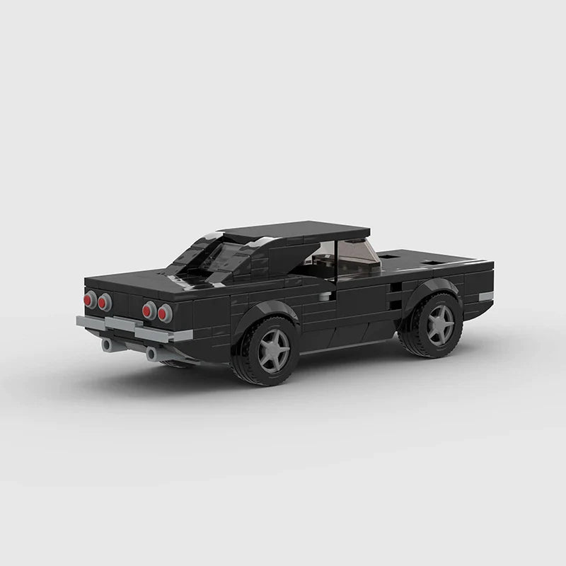 Dodge Charger R/T 440 Building Kit — Rear View | Rova