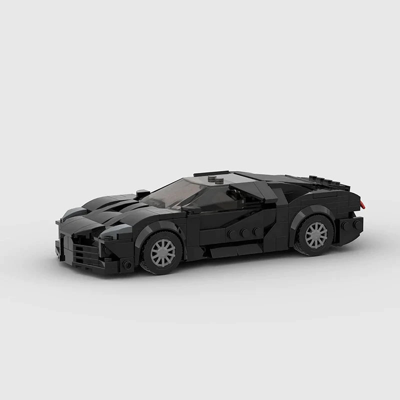Bugatti La Voiture Noire Building Kit — Side View | Rova
