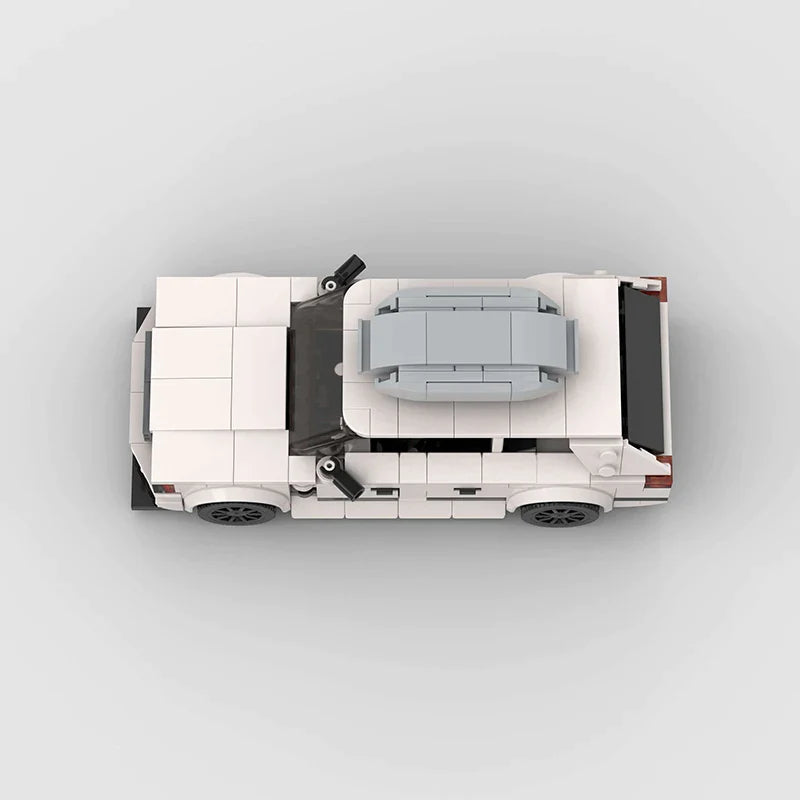 Mercedes Benz S124 Building Kit — Top View | Rova