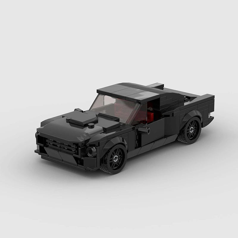 Ford Mustang Fastback — 1:24 Scale LEGO-Compatible Building Kit