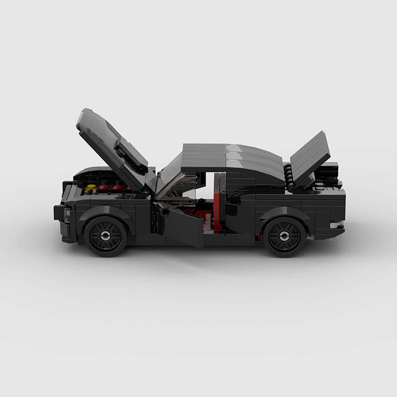 Ford Mustang Fastback Building Kit — Rear View | Rova