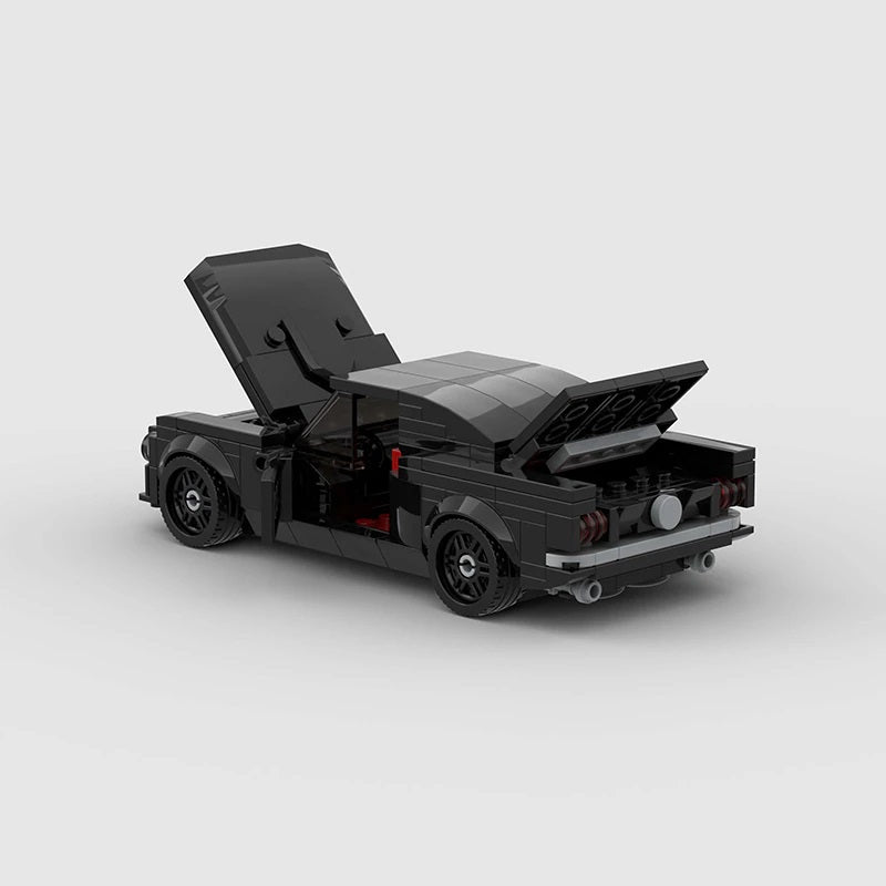 Ford Mustang Fastback Building Kit — Front View | Rova