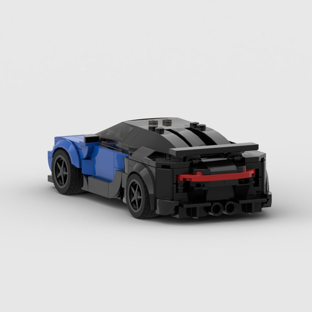 Bugatti Veyron Building Kit — Side View | Rova