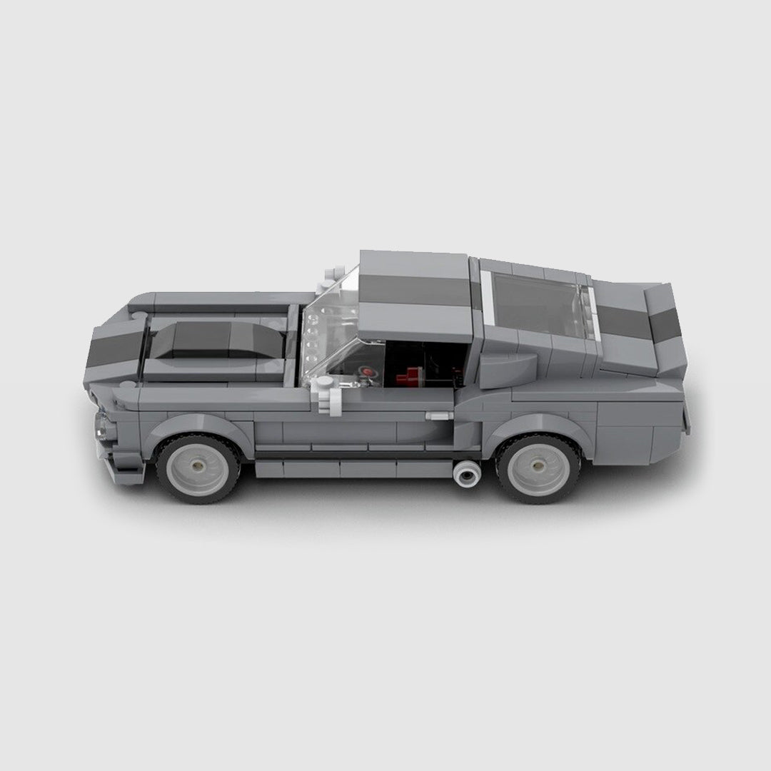 Ford Mustang Shelby GT350 Eleanor Building Kit — Side View | Rova
