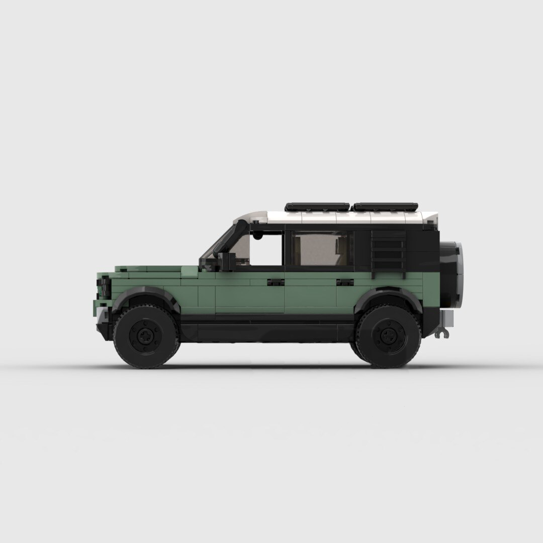 Land Rover Defender Building Kit — Detail View | Rova