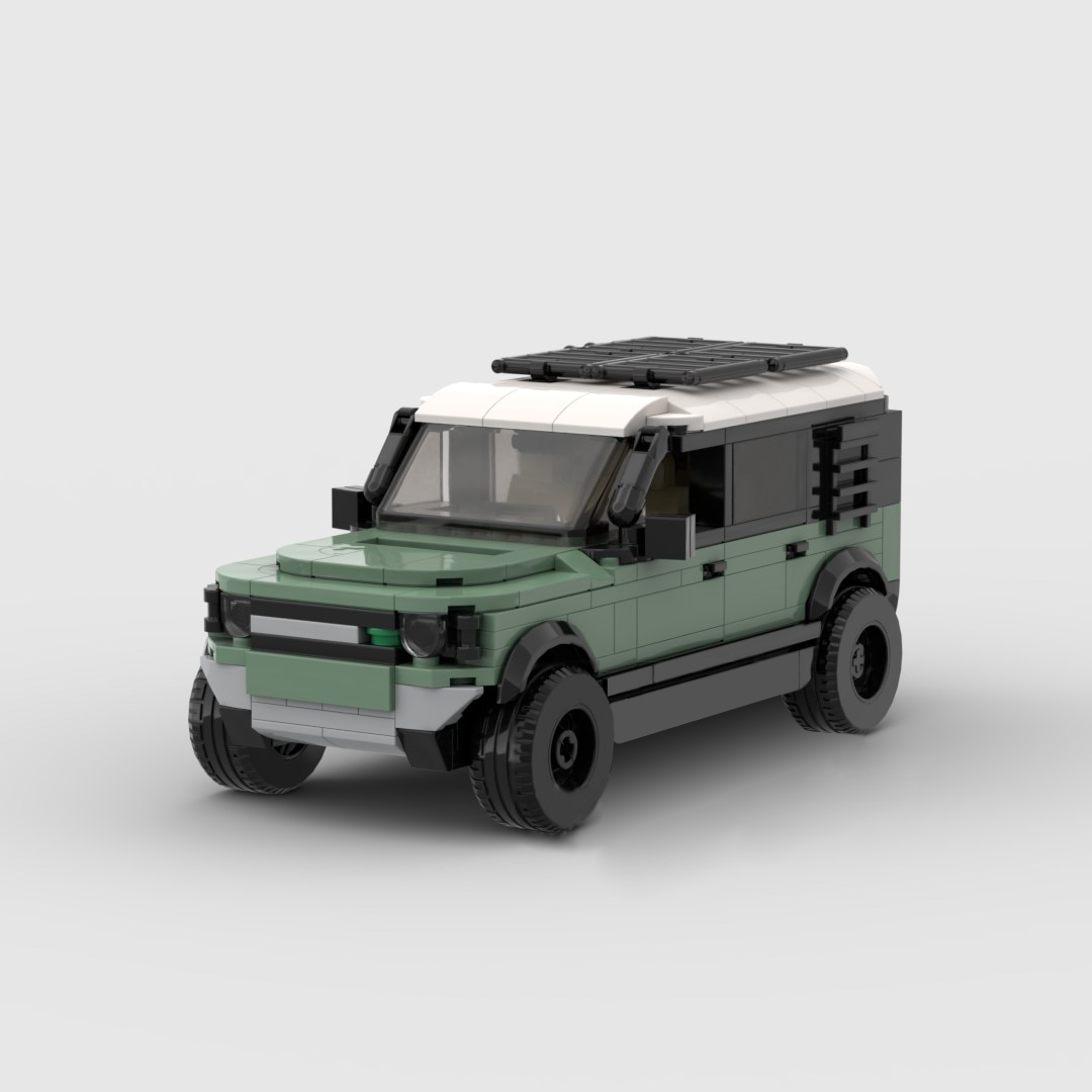 Land Rover Defender — 1:24 Scale LEGO-Compatible Building Kit