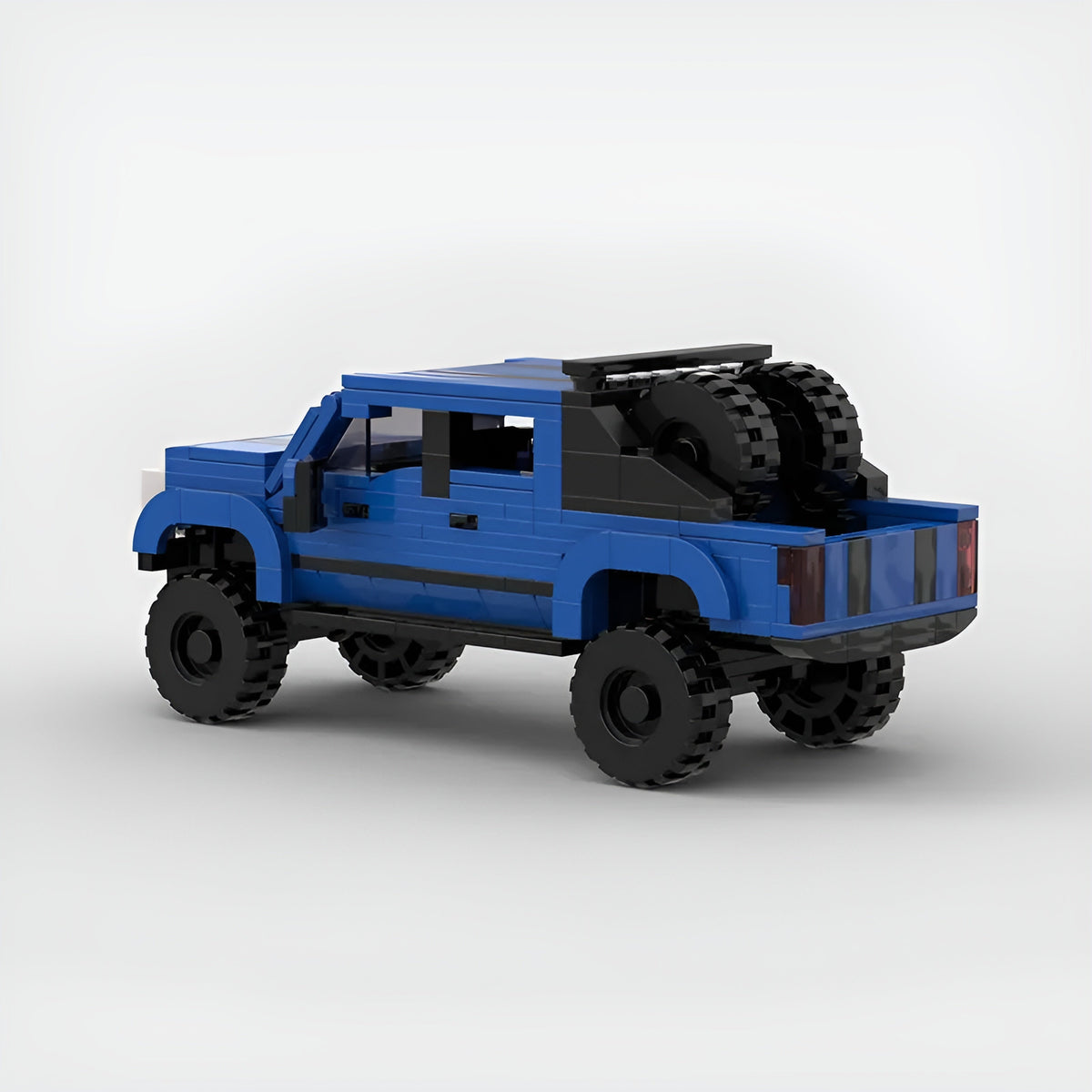 Ford F-250 Shelby Super Baja Building Kit — Rear View | Rova