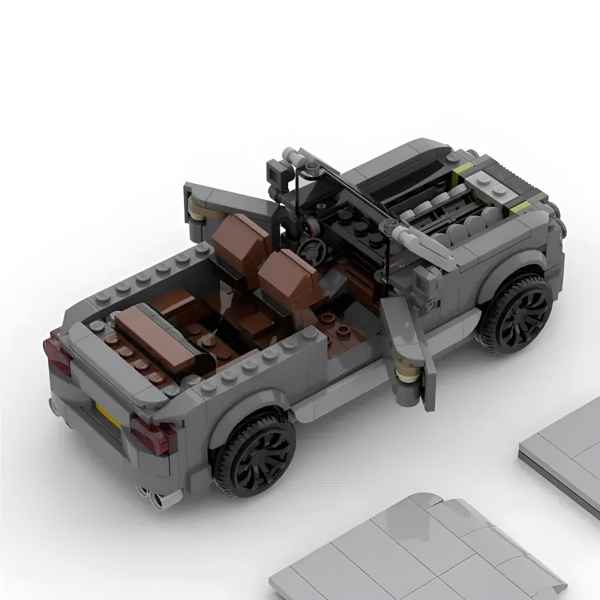 Bentley Bentayga Building Kit — Rear View | Rova