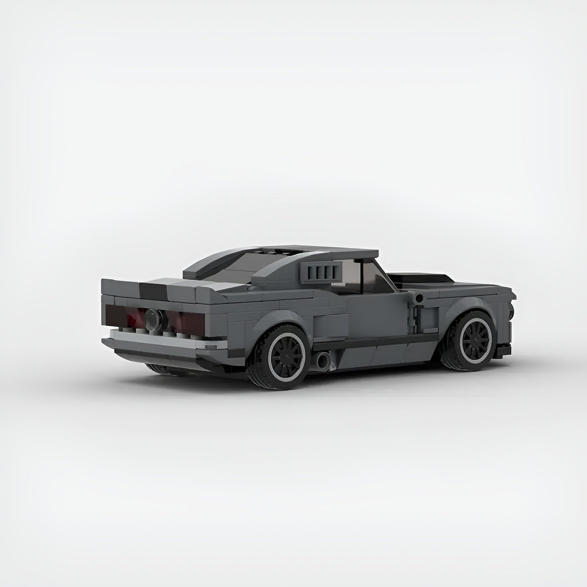 Ford Mustang Shelby GT500 Building Kit — Rear View | Rova