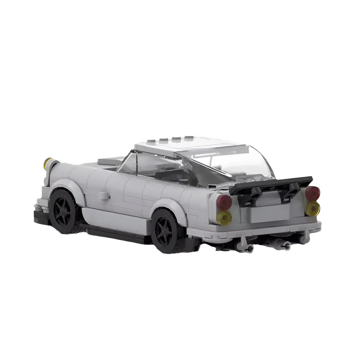 Aston Martin DB5 | James Bond Building Kit — Rear View | Rova
