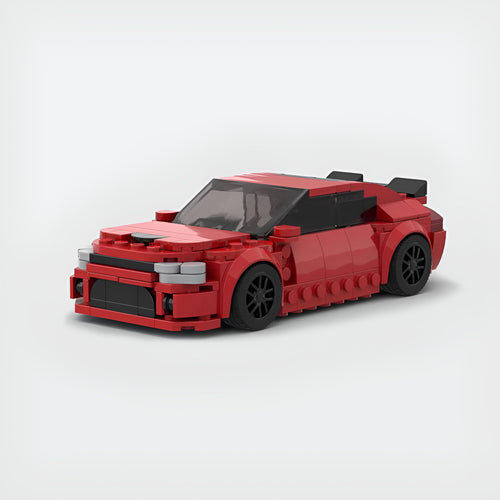 Dodge Charger SRT Hellcat — 1:24 Scale LEGO-Compatible Building Kit