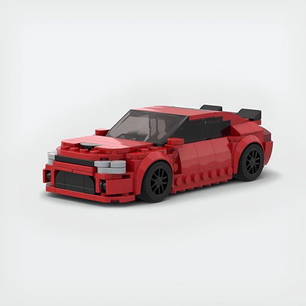Dodge Charger SRT Hellcat — 1:24 Scale LEGO-Compatible Building Kit