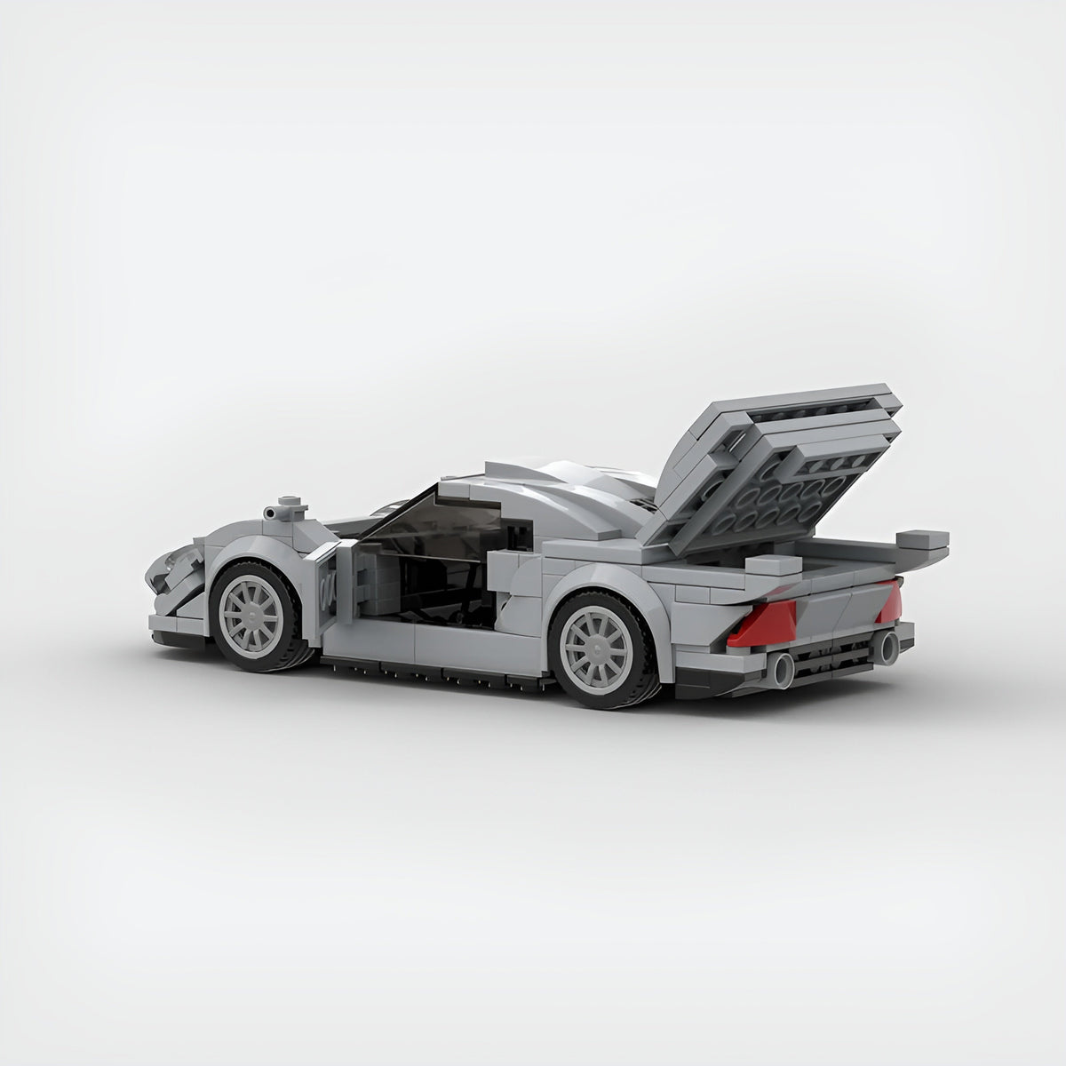 Mercedes Benz CLK GTR Building Kit — Interior View | Rova